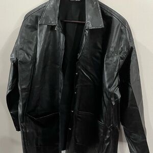 Women's Black Leather Jacket